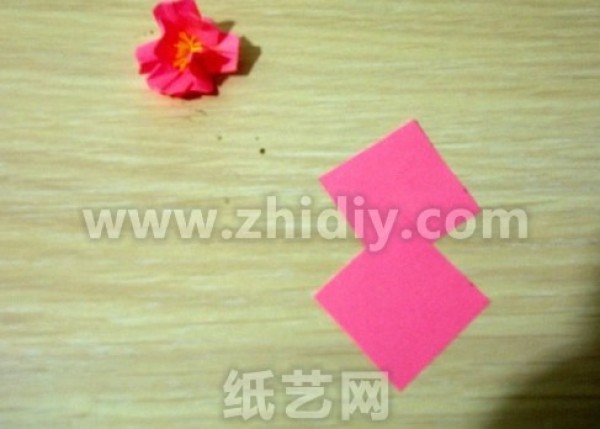 Paper art cherry blossom making tutorial