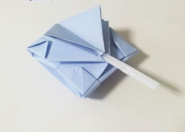 Origami Encyclopedia: Origami Tank Video Tutorial