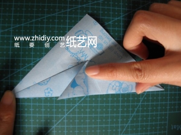 Simple origami bell tutorial