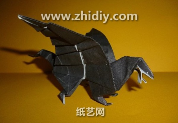 Origami Western Flying Dragon Magic Dragon Handmade Origami Video Tutorial