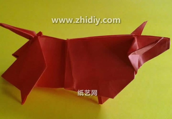 Origami Tutorial Origami Bull Handmade Origami Video Tutorial