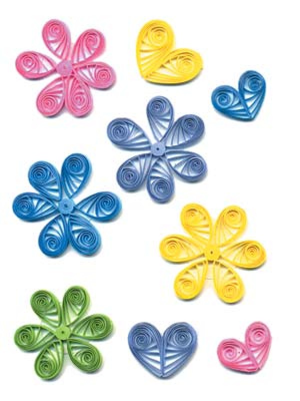 Appreciation of paper quilling works [can be used as a reference for paper quilling production]