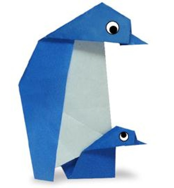 Origami Penguin House Childrens Origami Tutorial