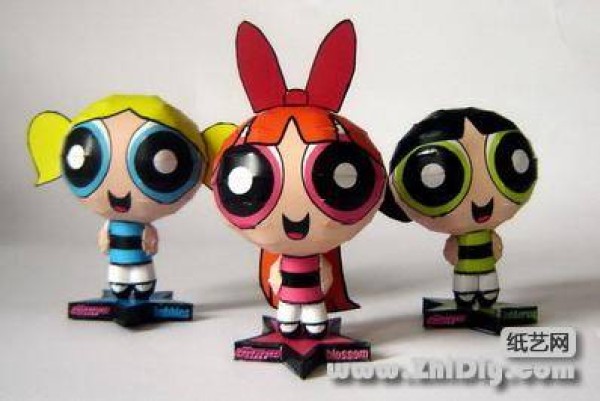 Papercraft: The Powerpuff Girls Download