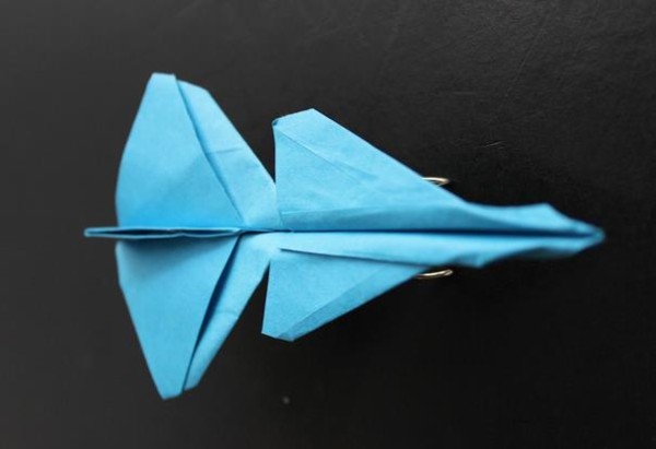 [Origami Plane Collection] Handmade origami video tutorial of Quake Origami Fighter