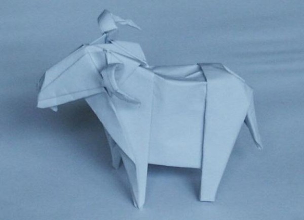 Origami Goat Origami Tutorial—Ching-Yu Hung