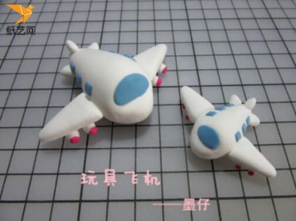 How to use polymer clay? Illustrated tutorial on how to make cute toy airplanes with handmade ultra-light clay