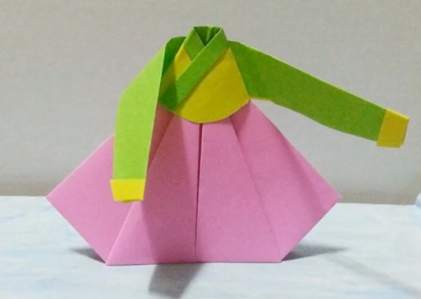 Childrens Day Origami Hanbok Handmade Origami Video Tutorial