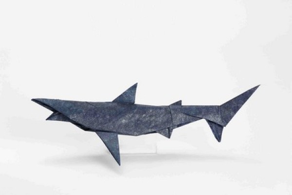 Shark origami tutorial—Fernando Gilgado