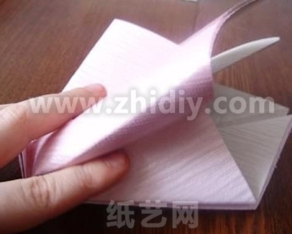 Origami vase making tutorial