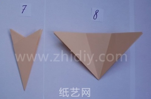 Simple origami flower making tutorial (detailed steps)