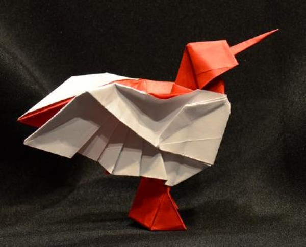 Origami Encyclopedia: Origami Hummingbird Origami Bird Video Tutorial