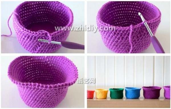 Handmade DIY production tutorial for handwoven storage bags