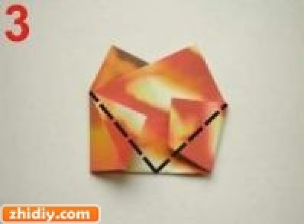 Fold a heart shape in 20 seconds Origami basics