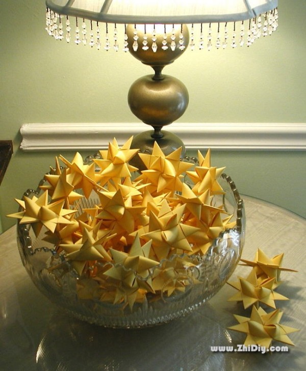 3D Paper Art Star Making Tutorial