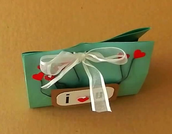 Tutorial on how to make New Year’s gift bags | How to make origami New Year’s handmade gift bags