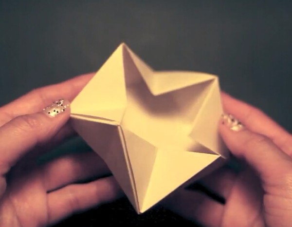 Star Origami Box_Interesting DIY Origami Box Tutorial