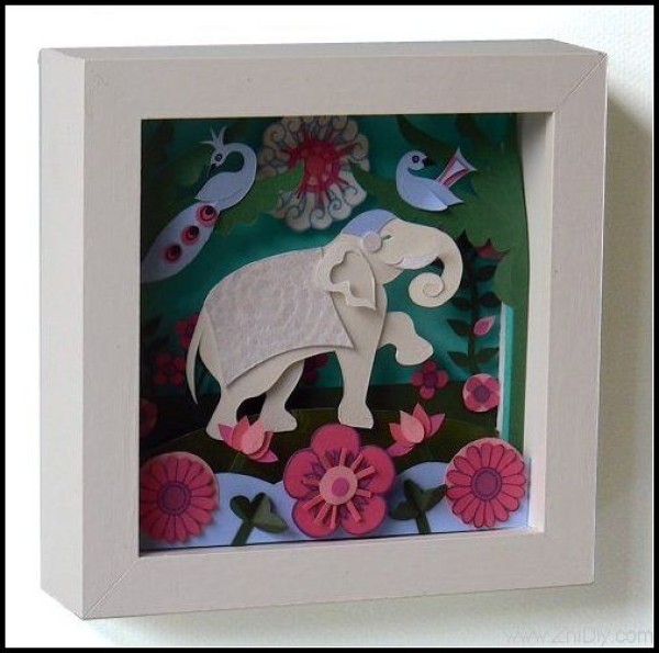 Appreciation of simple decorative paper art