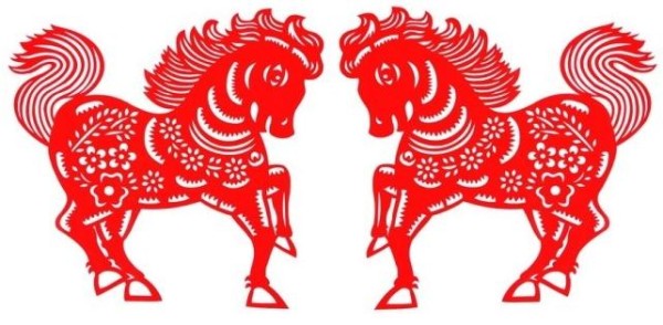 A complete collection of horse paper-cut patterns for the Year of the Horse and a paper-cut tutorial for blessing the BMW