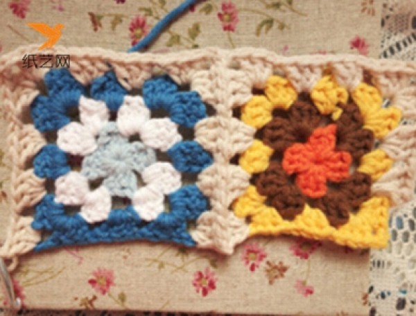 Manual crochet connection diagram tutorial