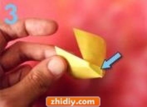 Quick and Easy Origami Tulip in 15 Seconds Basic Paper Art Tutorial