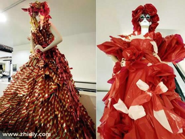 Paper princess: the magical paper dress created by Zoe Bradley