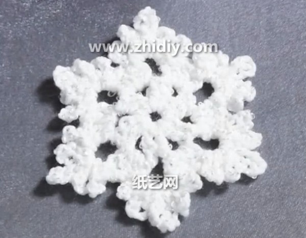 Crochet Christmas Snowflake DIY Making Tutorial