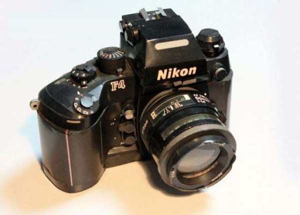 [Paper Model] Nikon F4 SLR camera paper model free download