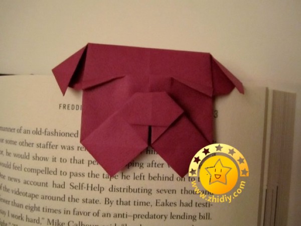 Origami Dog Bookmark Making Tutorial