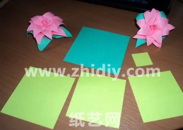 Combination Paper Flower Making Tutorial