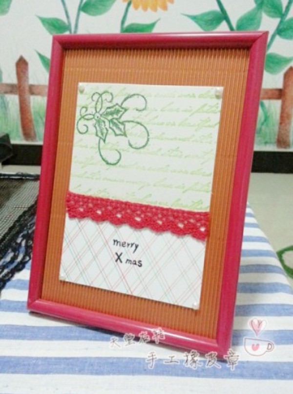 Rubber Stamp Christmas Card Works Display