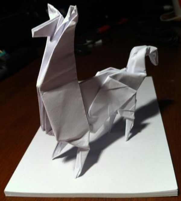 Handmade Alpaca Origami Tutorial—Jim Adams