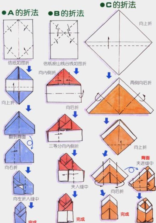 Change the folding method, change the mood