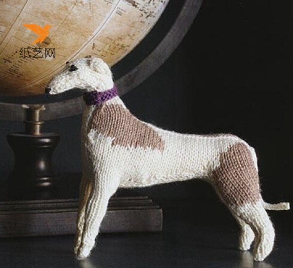 Appreciation of wool knitting pattern dog works