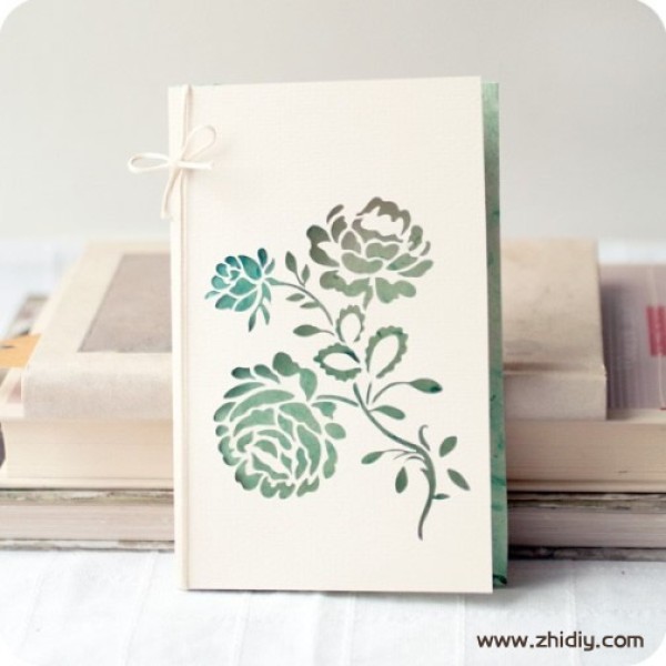 Simplicity brings artistic life to cards