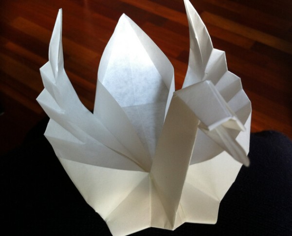 Origami Paper Crane Swan Handmade Origami Video Tutorial