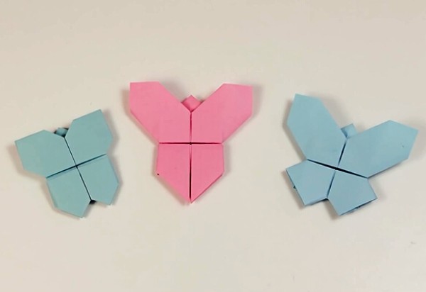 Origami butterfly tutorial teaches you how to make 3 simple origami butterflies