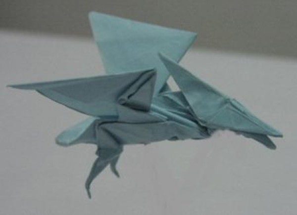 Dinosaur Origami Complete Illustrated Origami Pterosaur Origami Tutorial