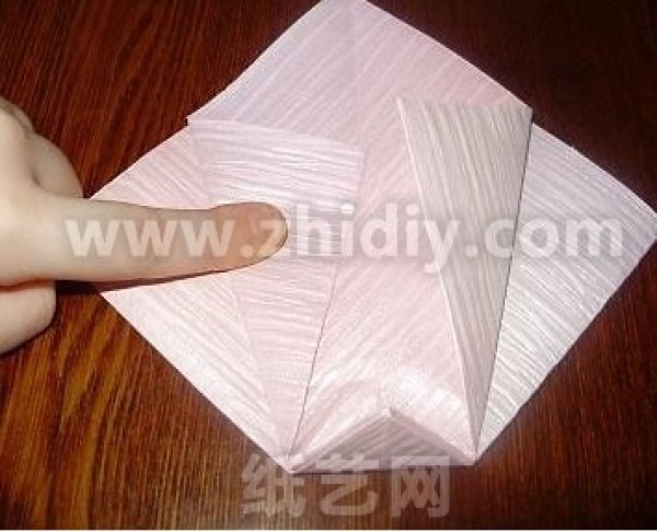 Origami vase making tutorial