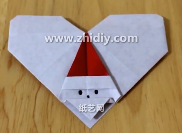 Origami Heart Santa Claus Origami Video Tutorial