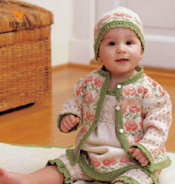 Specific knitting size chart of sweaters and baby sweaters for babies aged 0-3 years old