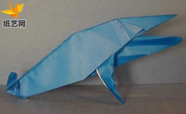 [Sea Animal Origami Collection] Origami Humpback Whale Handmade Origami Tutorial