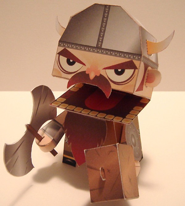 Paper toy model diagram—print it and make it