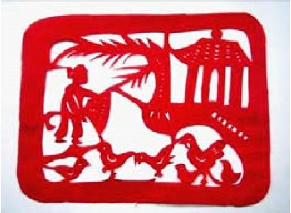 The theme of Fuyang paper-cutting