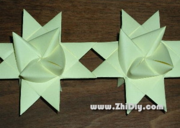 3D Paper Art Star Basket Making Tutorial