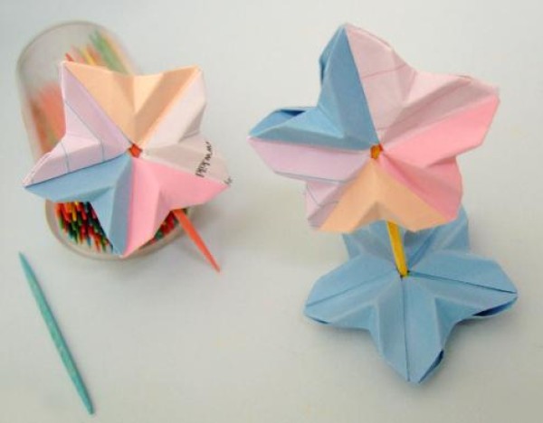 Christmas handmade note paper origami Christmas star origami tutorial