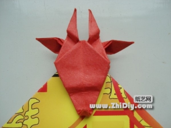 Origami Ox for the Year of the Ox!