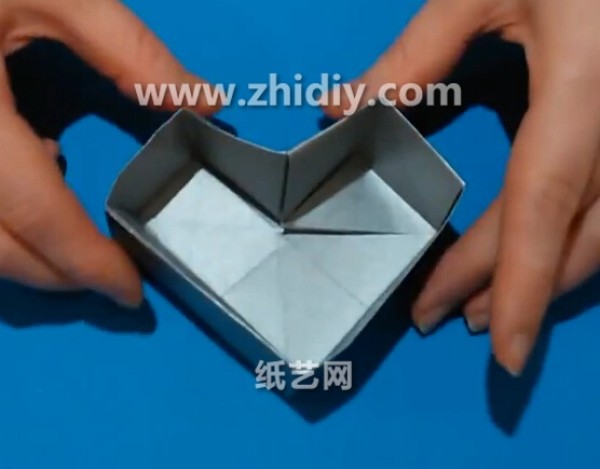 Simple origami heart box handmade origami video tutorial