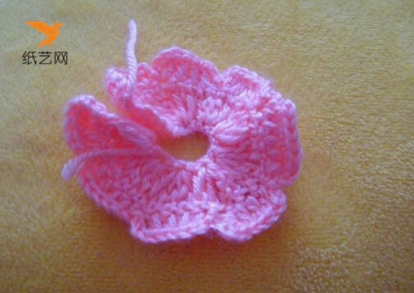 Analysis of hand crochet DIY rose flower tutorial