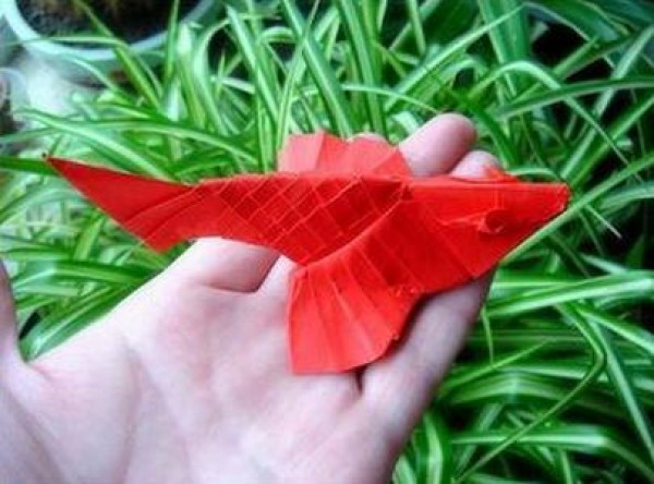 New Years Origami Complete Illustrated Tutorial: Origami Carp Illustrated Tutorial - Origami Abu